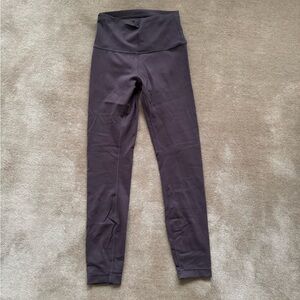 Lululemon Wunder Train HR Tight 25” Espresso Size 4